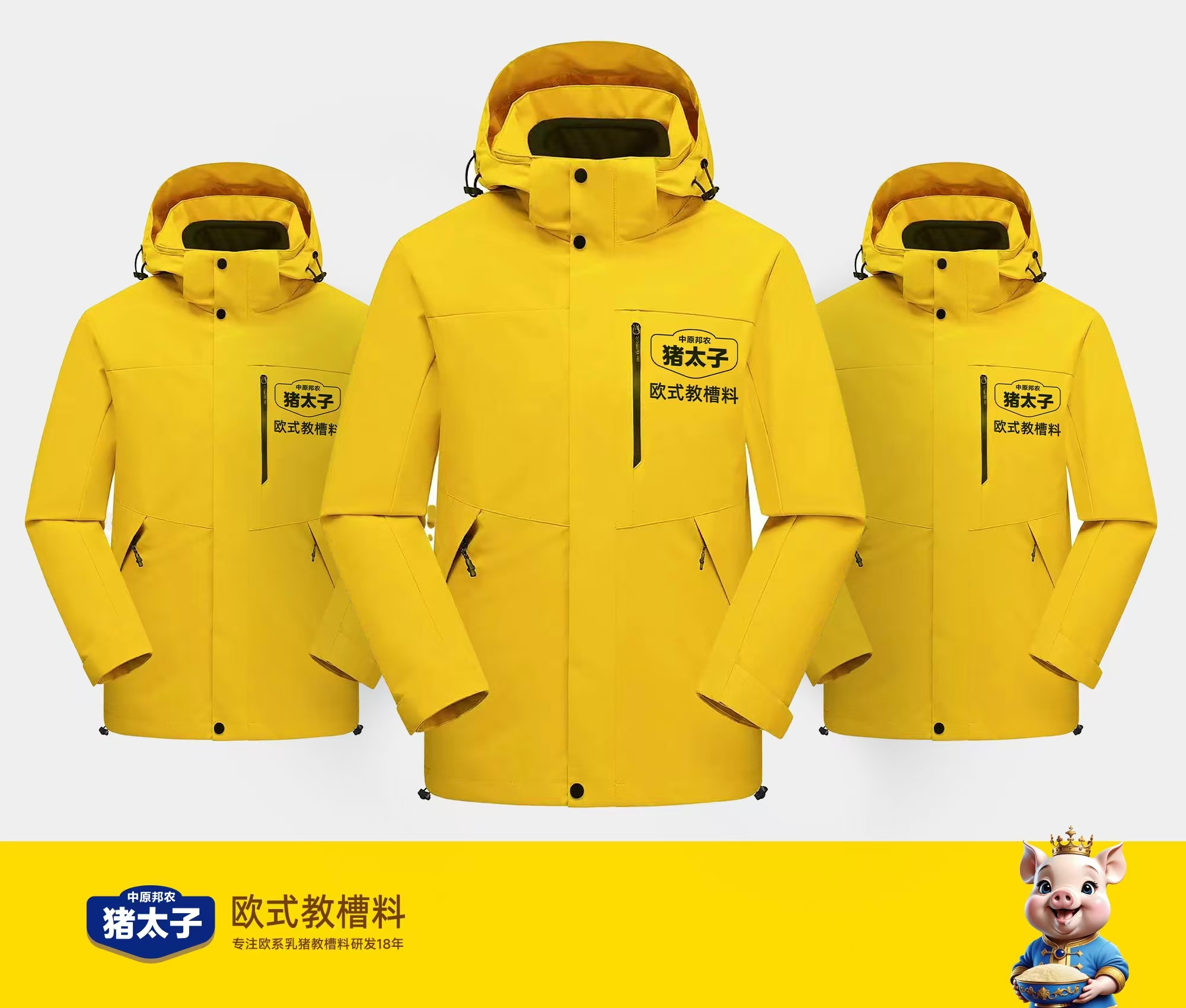 【中原邦農(nóng)·品牌榮耀】豬太子高端定制品牌經(jīng)理裝，尊貴與品質(zhì)并存！
